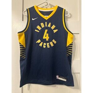 Indiana Pacers VICTOR OLADIPO #4 Authentic Nike Basketball Jersey Size Large